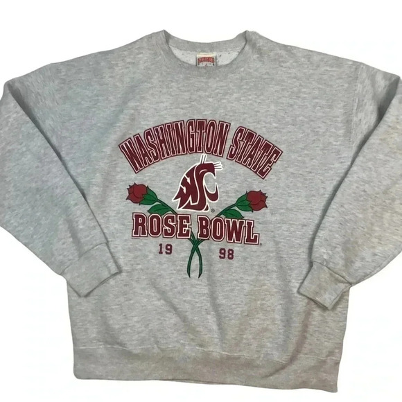 nutmeg Other - Vintage 1998 Washington State Rose Bowl crewneck